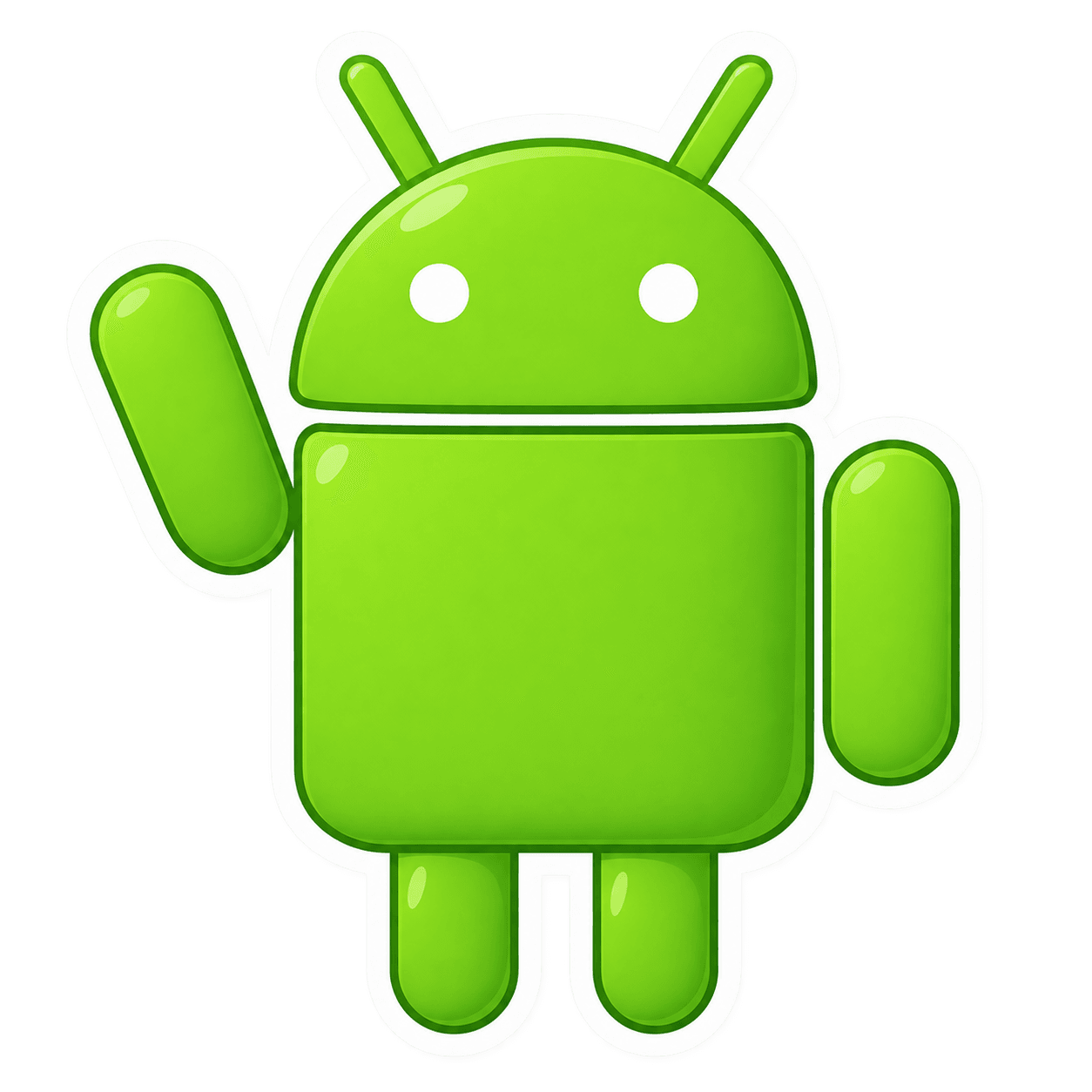 Hello, Android! badge