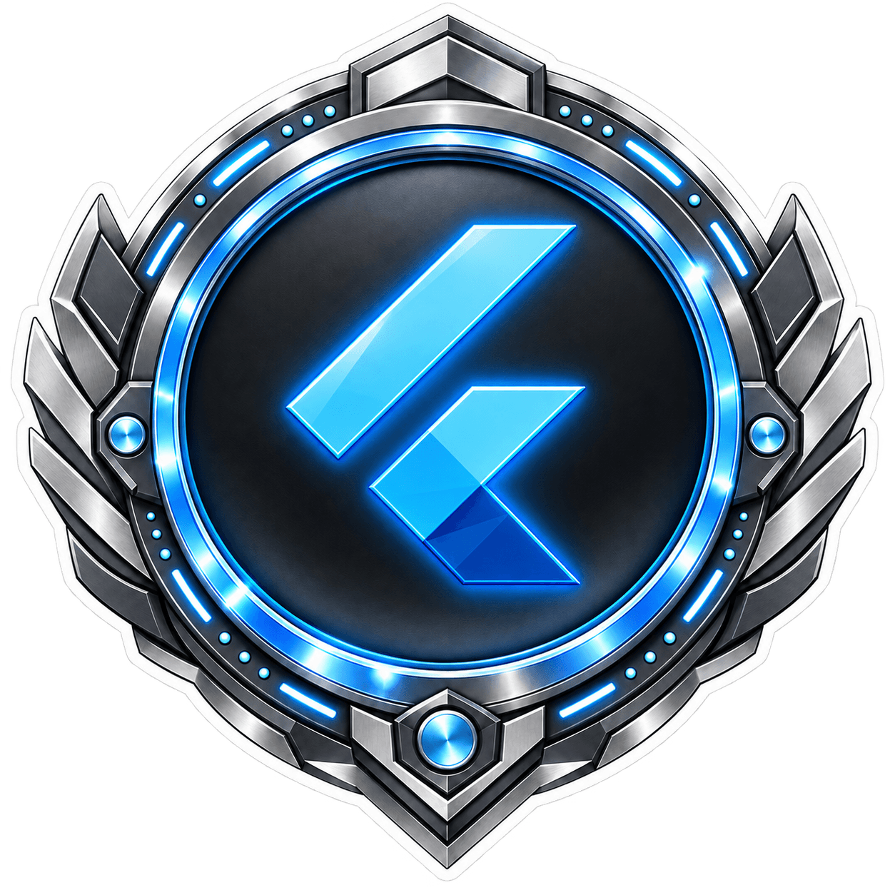 Hello, Flutter! badge