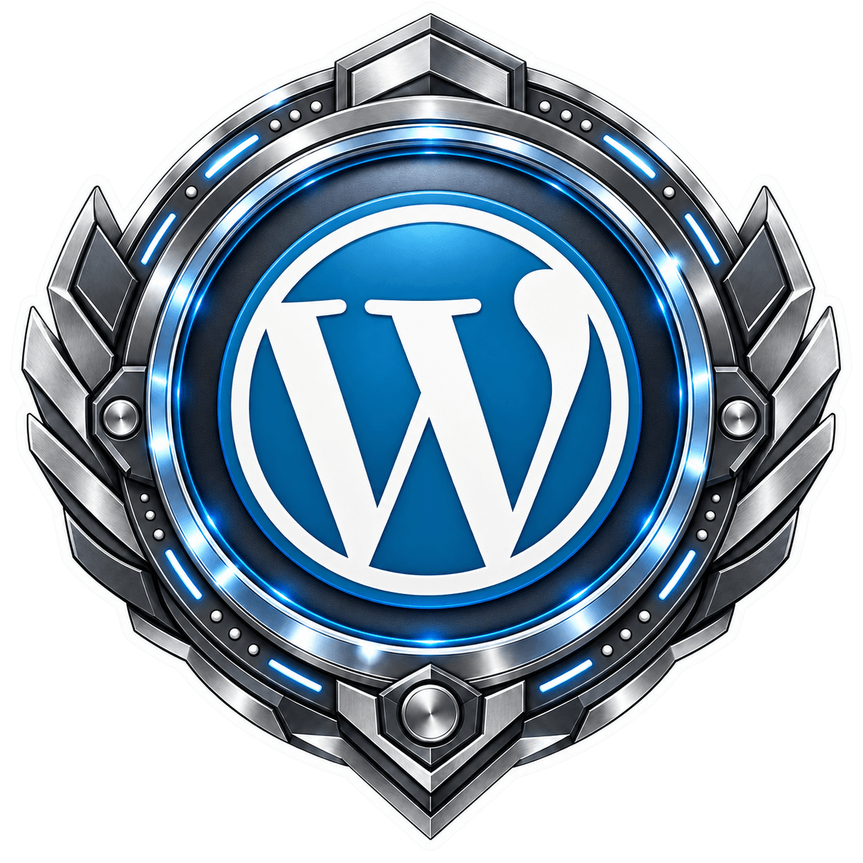 Hello, WordPress! badge